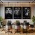 Kit 3 Quadros Decorativos - Foco Execução e Disciplina - loja online
