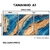 Kit 3 Quadros Decorativos - Ondas de Ouro e Azul na internet