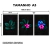 Kit 3 Quadros Decorativos - Sinfonia da Natureza - Damuvia - Quadros Decorativos com Moldura Filete