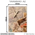 Quadro Decorativo - Mapa - Damuvia - Quadros Decorativos com Moldura Filete