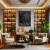 Imagem do Quadro Decorativo - Elegância Dourada sobre Sombras