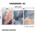 Kit 3 Quadros Decorativos - Folhagem Etérea - Damuvia - Quadros Decorativos com Moldura Filete