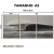 Kit 3 Quadros Decorativos - Coleção {Eternal Waves} #10 - Damuvia - Quadros Decorativos com Moldura Filete