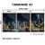 Kit 3 Quadros Decorativos - Panorama de Reflexos Noturnos na internet
