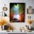 Quadro Decorativo - Luz Celestial no Refúgio da Terra - Damuvia - Quadros Decorativos com Moldura Filete
