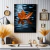 Quadro Decorativo - Folha de Outono Flutuando Sobre o Lago - loja online