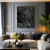 Quadro Decorativo - Elegância Dourada sobre Sombras - Damuvia - Quadros Decorativos com Moldura Filete