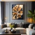 Quadro Decorativo - Elegância Natural das Folhagens Douradas - comprar online