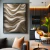 Quadro Decorativo - Fluidez Contemplativa - Damuvia - Quadros Decorativos com Moldura Filete