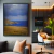 Quadro Decorativo - Harmonia da Praia e Montanhas Sob o Céu Tempestuoso - loja online