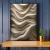 Quadro Decorativo - Fluidez Contemplativa - Damuvia - Quadros Decorativos com Moldura Filete