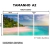 Kit 3 Quadros Decorativos - Praia - Damuvia - Quadros Decorativos com Moldura Filete