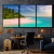 Imagem do Kit 3 Quadros Decorativos - Praia