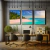 Kit 3 Quadros Decorativos - Praia