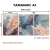 Kit 3 Quadros Decorativos - Folhagem Etérea - Damuvia - Quadros Decorativos com Moldura Filete