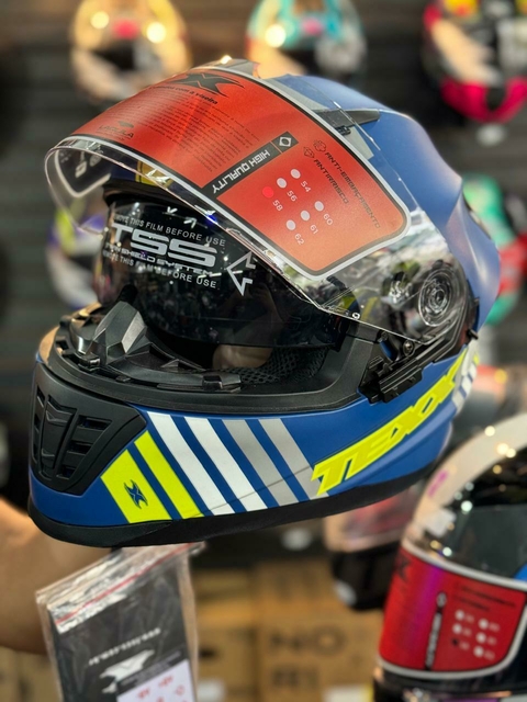 Texx Wing Grid - Azul/Verde/Branco