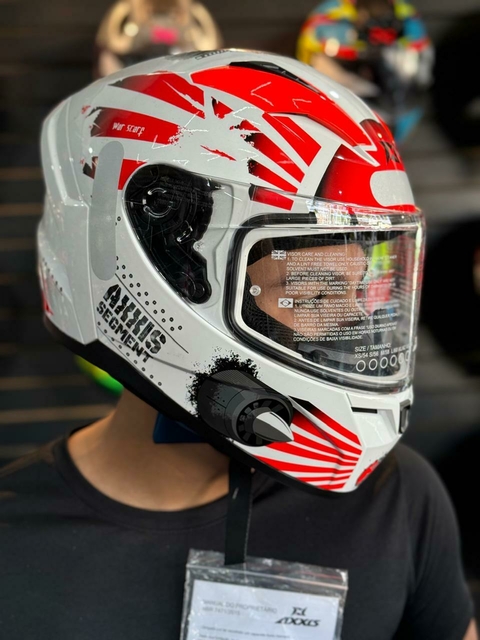 AXXIX Segment War Scarf - Branco