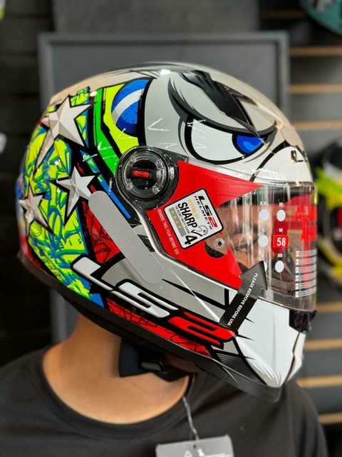 LS2 CLASSIC ALEX BARROS CINZA