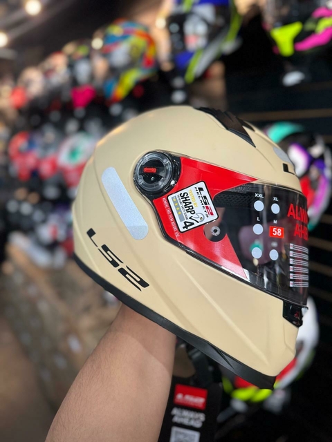 LS2 FF358 Monocolor - Areia Fosco