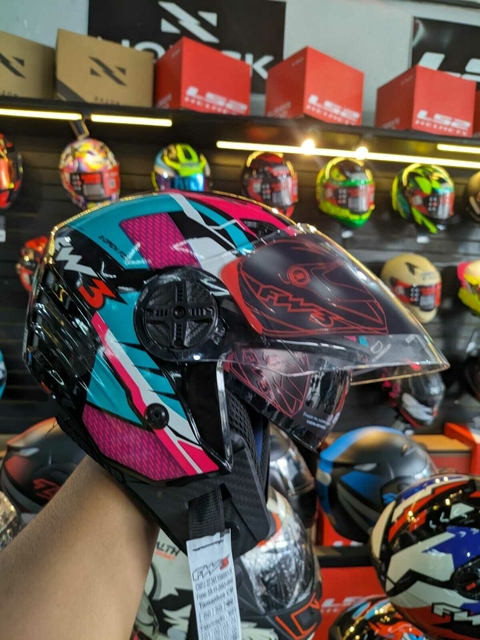 Capacete FW3 X OPEN UP FOX