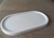 Bandeja ovalada de yeso. - comprar online