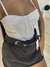 Shorts saia cinto na internet