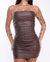 Vestido couro - comprar online
