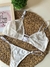 Top Microtul con Glitter