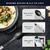 Juego de espátulas de silicona con asas ergonómicas, acero inoxidable resistente al calor, sólido y ranurado, sin BPA, juego de utensilios de cocina a - tienda online