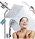 Cabezal de ducha filtrado de 8 pulgadas con cabezal de ducha cuadrado combinado de mano con filtros de ducha para agua dura