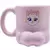 Caneca 3D 350ML Patinhas - Eu Amo Gatos