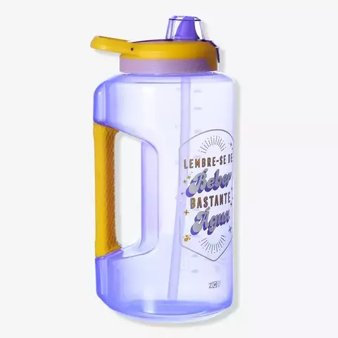 Garrafa Whey 1,8LT Lembre-se de Beber – Zonacriativa