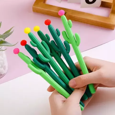 Caneta Criativa Cactos