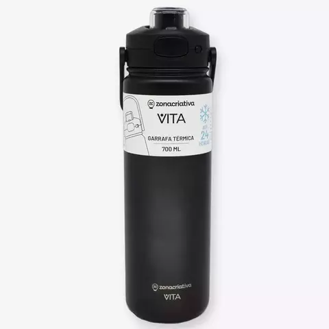Garrafa Térmica Vita Nanquim 700 ml