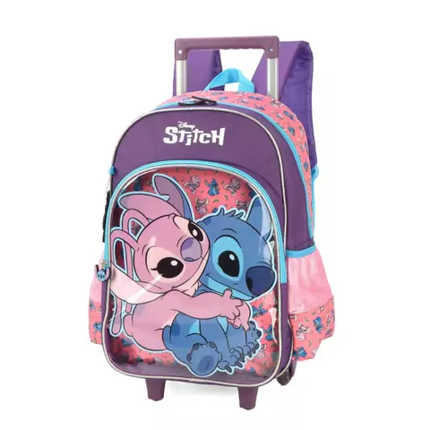 Mochila Rodinha Infantil Stitch - LUXCEL