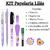 KIT PAPELARIA LILÁS 6 ITENS