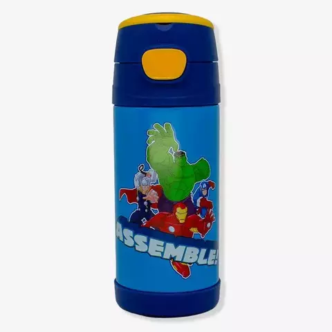 Garrafa Térmica Infantil Top Handle Vingadores