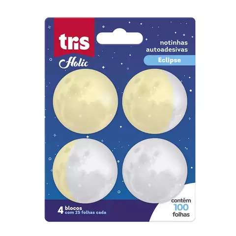 Notas Autoadesivas Eclipse 45X45 100F - TRIS