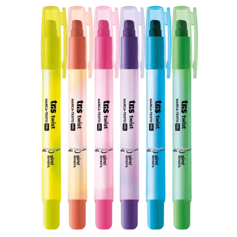 Marca Texto Gel Twist – Tris