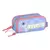 ESTOJO ESCOLAR TRIPLO AZUL STITCH DISNEY - LUXCEL