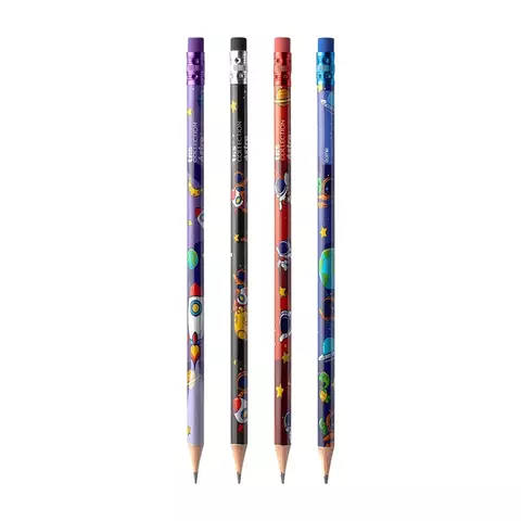 Lápis Grafite com Borracha Collection Astro - HB - TRIS