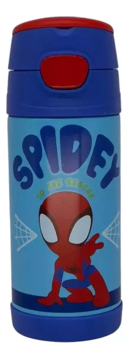 Garrafa Térmica Infantil Top Handle Spider-Man