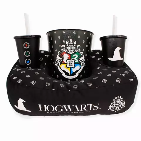 Kit Almofada Pipoca Hogwarts - Zona Criativa