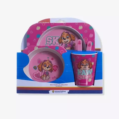 Kit Alimentação Infantil Skye - Patrulha Canina