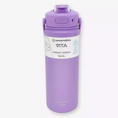 Garrafa Térmica Vita 700ML Açai – Zonacriativa