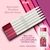 CANETA FINELINER MUNDO ROSA 6 CORES - FOFY