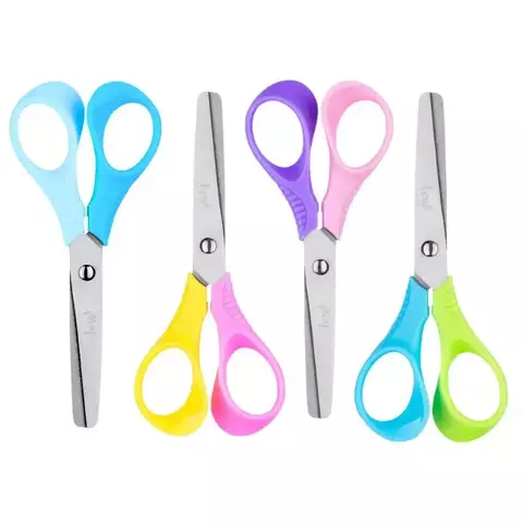 Tesoura Escolar 13CM - BICOLOR