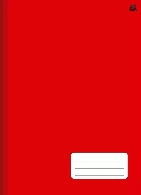 Caderno Brochurão 96F - KBOM VERMELHO