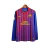 Camisa Retrô Barcelona I 2011/2012 manga longa - Nike Masculina - Vermelha com detalhes em azul