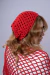 Bandana Crochê - Vermelho